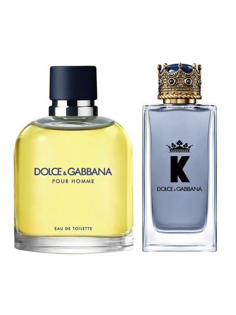 

Dolce & Gabbana Men Set Of K Eau de Toilette & Pour Homme Eau de Toilette, Navy blue