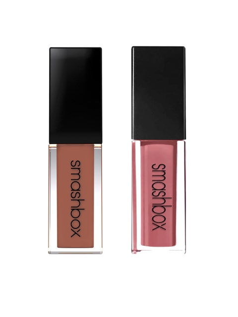 

Smashbox Set of 2 Always On Liquid Matte Lipsticks, Brown
