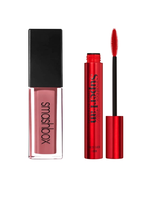 

Smashbox Liquid Matte Lipstick & Mascara, Black