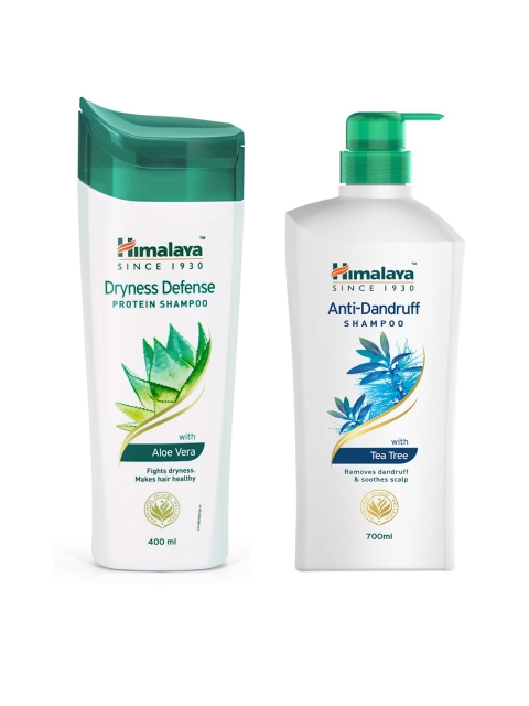 

Himalaya Set of 2 Shampoo - Anti-Dandruff & Dryness Defense Protein, White