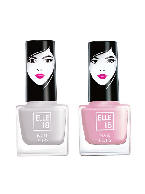 

ELLE 18 Women Nail Pops Colors 167 & 28, Pink