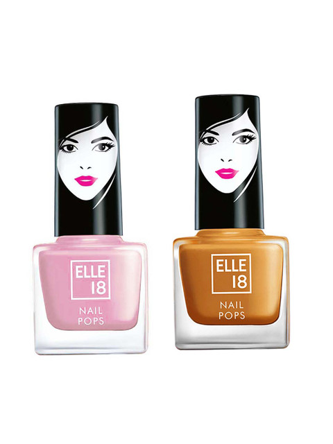 

ELLE 18 Nail Pops Nail Color Combo 28 - 150, Pink
