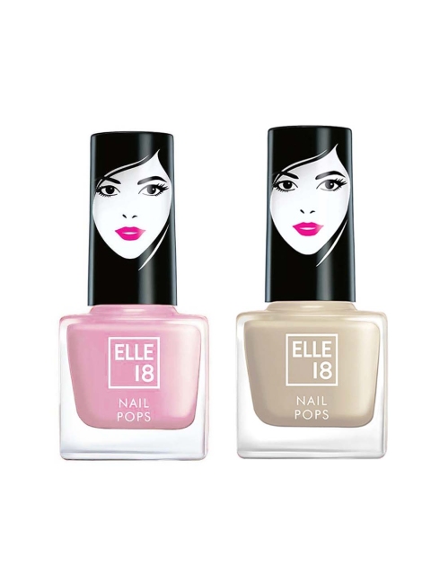 

ELLE 18 Pink Set of 2 Nail Polish