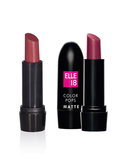 

ELLE 18 Color Pop Matte Lip Color Combo, Magenta