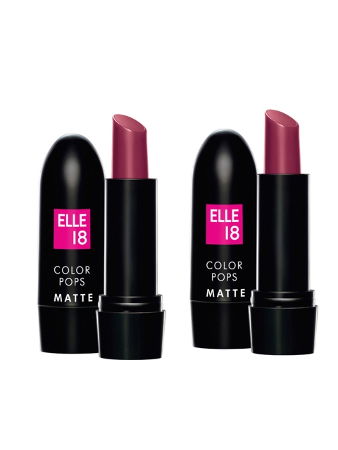 

ELLE 18 Color Pop Matte Lip Color Combo, Pink