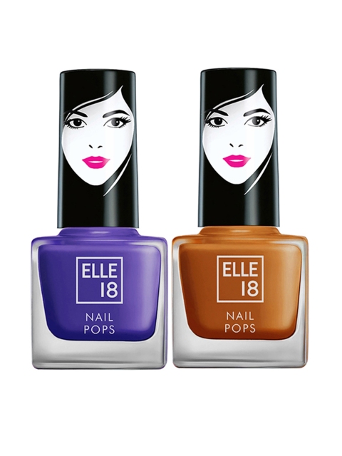 

ELLE 18 Blue Set of 2 Nail Polish