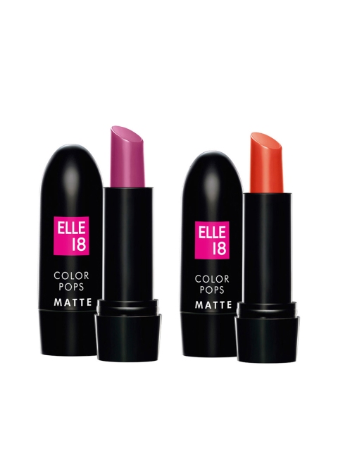 

ELLE 18 Burgundy Set of 2 Lipstick