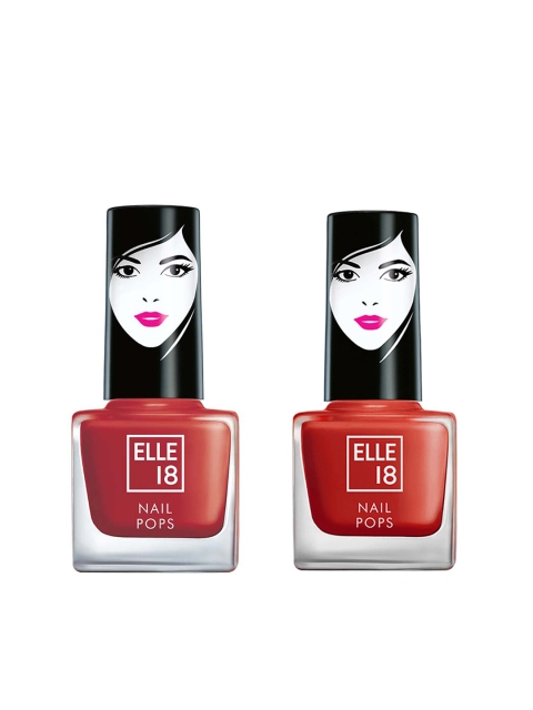 

ELLE 18 Nail Pops Nail Color Combo, Red