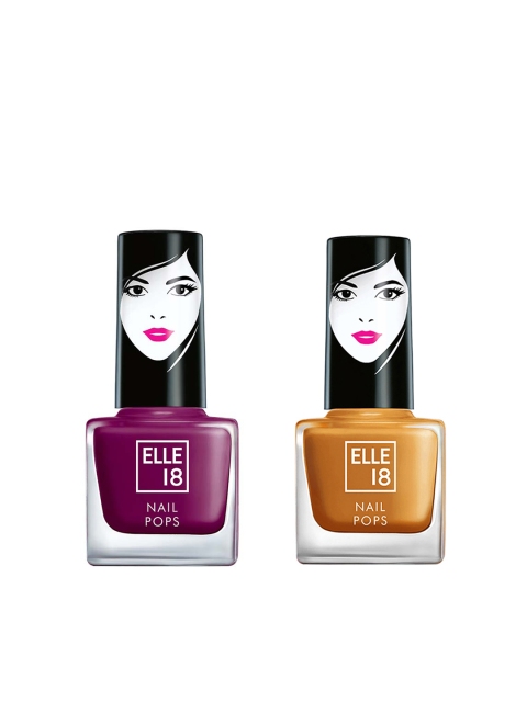 

ELLE 18 Nail Pops Nail Color Combo 30 - 150, Purple