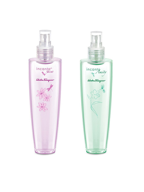 

Salvatore Ferragamo Transparent Set of 2 Incanto Body Mists