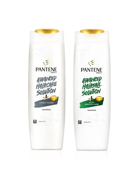 

Pantene Set of 2 Shampoos, White