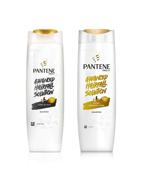 

Pantene Set of 2 Shampoos, White