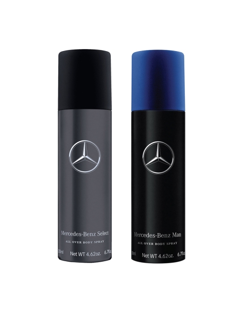 

Mercedes Benz Men Set of 2 Deodorant Spray, Black