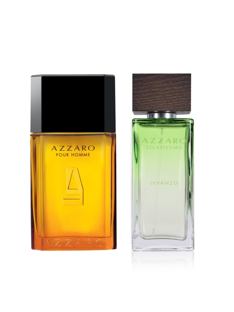 

Azzaro Men Set of Solarissimo Levanzo & Pour Homme Eau De Toilette, Nude