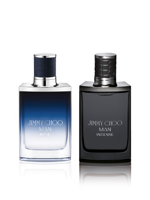 

Jimmy Choo Men Set of Blue & Intense Eau De Toilette, Black