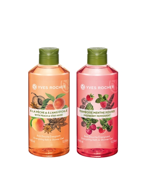 

YVES ROCHER Set of 2 Sustainable Shower Gels, Red