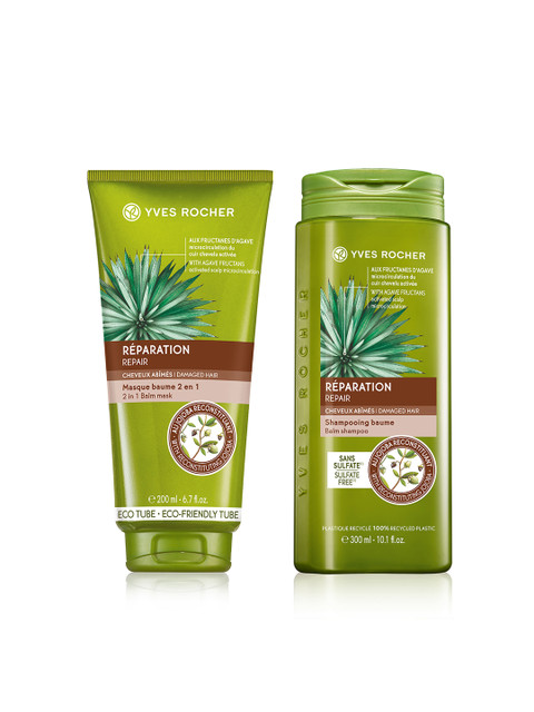

YVES ROCHER Set of 2 Sustainable Balm Shampoo & Mask, Na