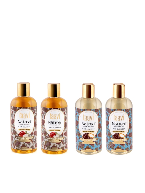 

Taavi Set of 4 Natreal Hair Cleanser, Orange
