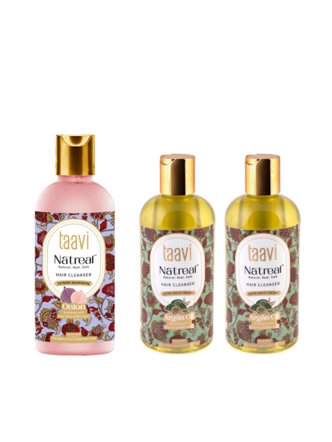 

Taavi Set of 3 Natreal Hair Cleanser, Green