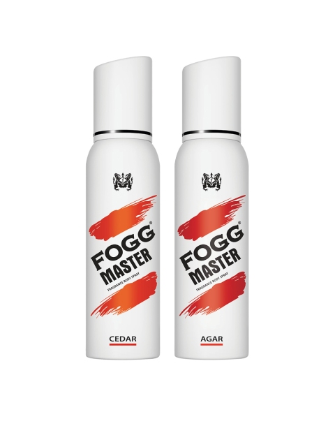 

Fogg Men Set of 2 Master Deodorant, Red