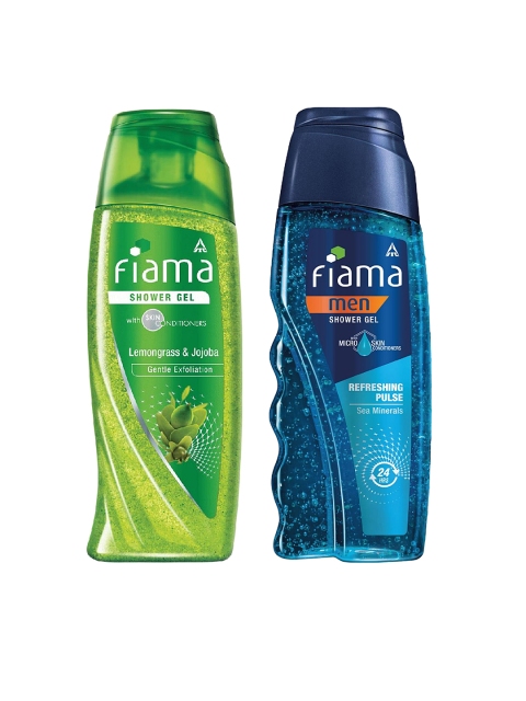 

Fiama Men & Women Set of 2 Shower Gel, Blue