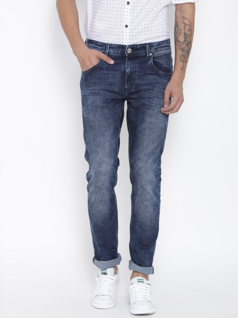 

United Colors of Benetton Men Blue Slim Stretchable Jeans