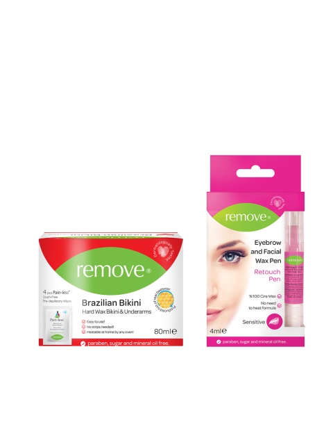 

Remove Facial Pen & Hard Wax, Pink