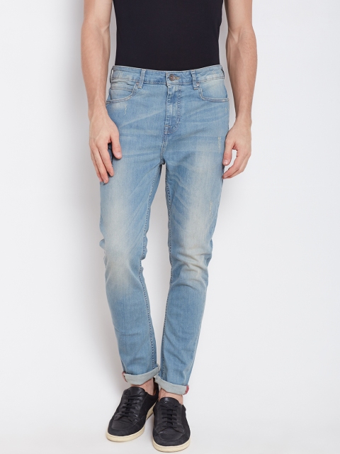 

United Colors of Benetton Men Blue Carrot Fit Stretchable Jeans