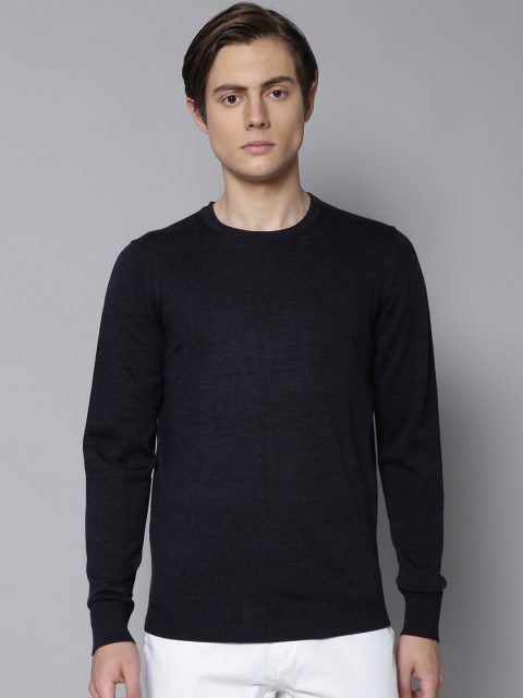 

Bruun & Stengade Men Navy Blue Slim Fit T-shirt