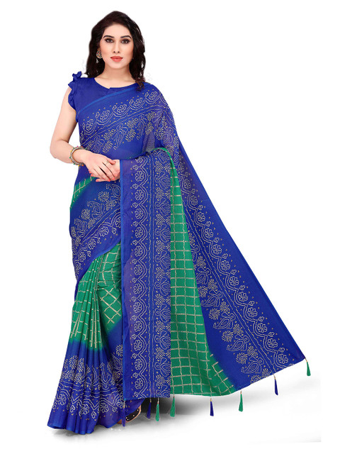 

KALINI Women Blue Printed