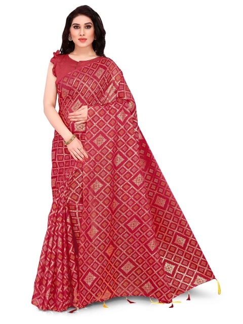 

KALINI Women Maroon Printed