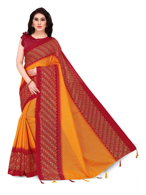 

KALINI Women Orange Printed