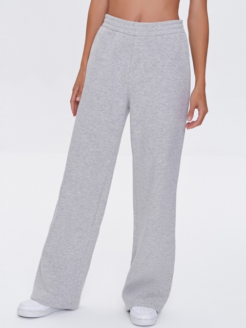 

FOREVER 21 Women Grey Track Pants