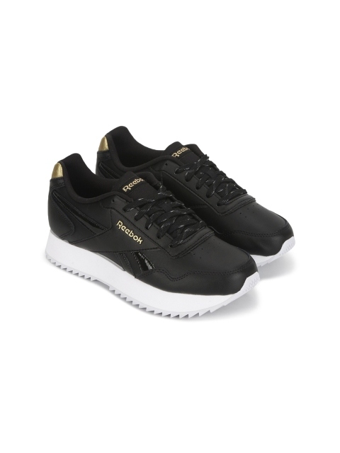 

Reebok Classic Women Black PU Sneakers