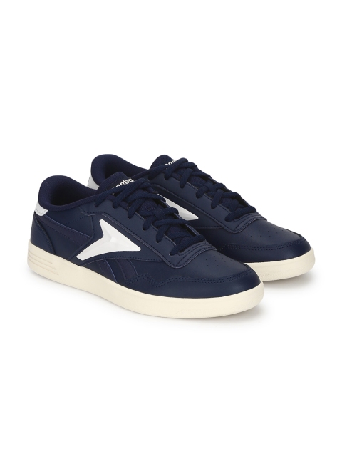 

Reebok Classic Women Blue PU Sneakers