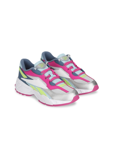 

Reebok Classic Women Silver-Toned Sneakers