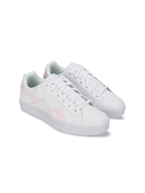 

Reebok Classic Women White Printed PU Espadrilles