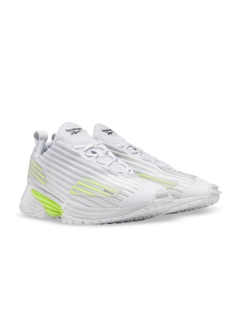 

Reebok Classic Women Off White Woven Design Sneakers
