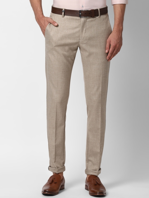 

Louis Philippe Sport Men Beige Super Slim Fit Formal Trousers