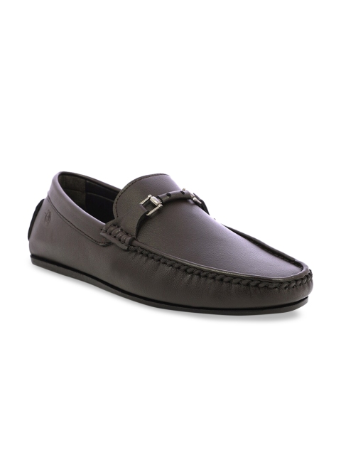 

Alberto Torresi Men Brown Buckle Loafers