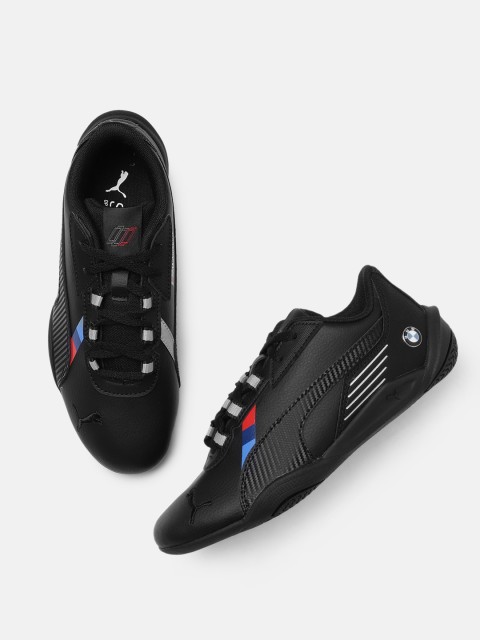 

PUMA Motorsport Kids-Unisex Black Printed BMW M Motorsport R-Cat Machina Sneakers