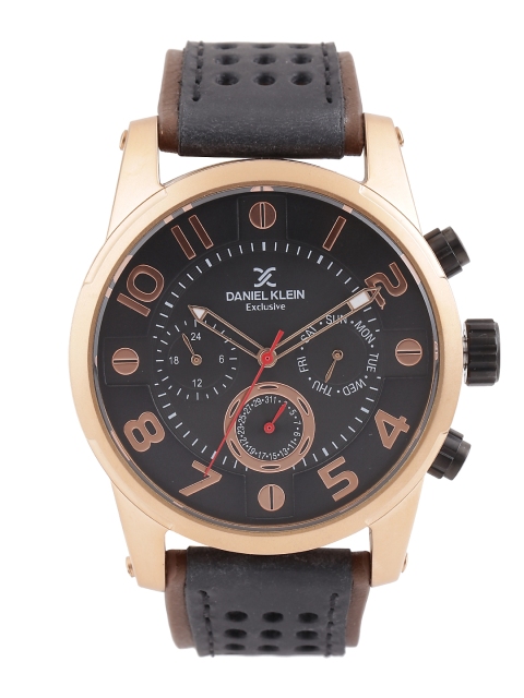 

Daniel Klein Exclusive Men Black Dial Watch DK11079-3