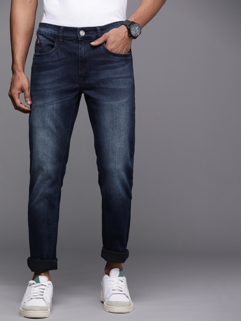 

WROGN Men Blue Skinny Fit Light Fade Stretchable Jeans