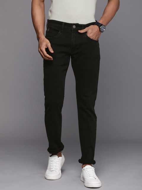 

WROGN Men Black Slim Fit Stretchable Jeans