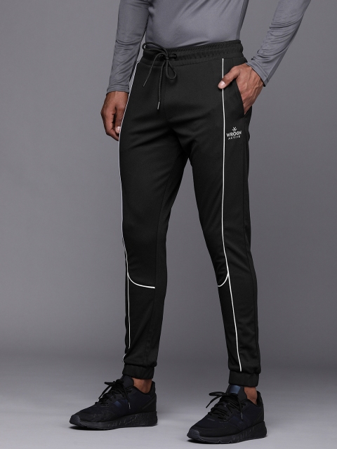 

WROGN ACTIVE Men Black Slim Fit Joggers