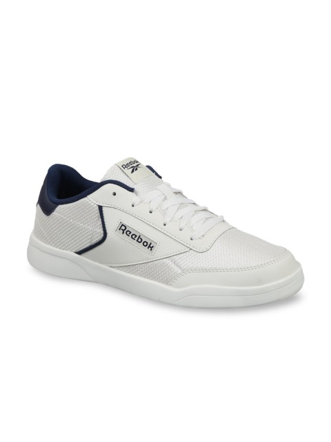 

Reebok Classic Men White Printed Slip-On Sneakers