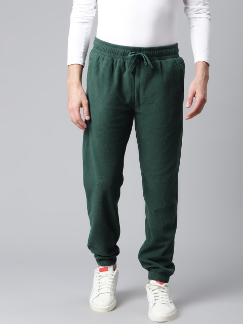 

Marks & Spencer Men Green Solid Joggers
