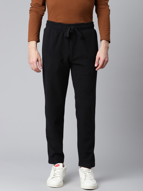 

Marks & Spencer Men Black Solid Track Pants