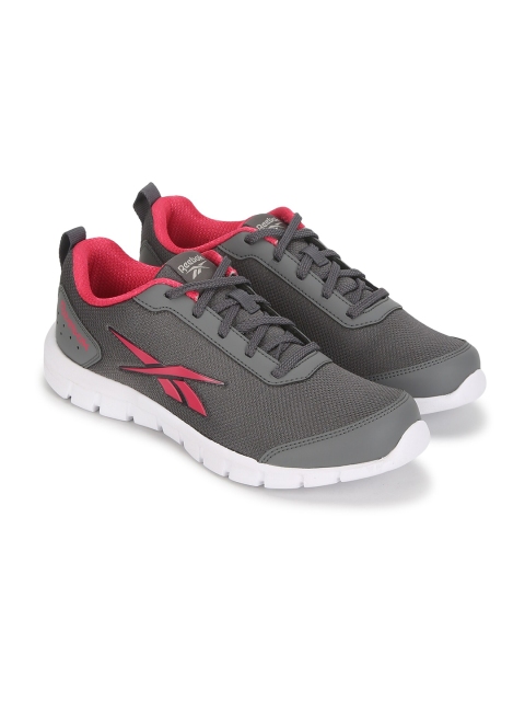 

Reebok Women Grey Mesh Training or Gym Non-Marking Shoes