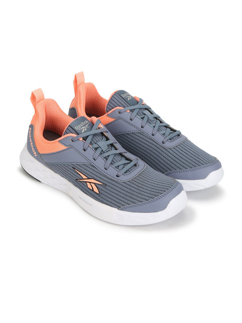

Reebok Women Blue & Orange Tempo Weave Runner Memory Foam Running Shoes